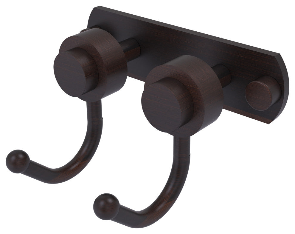 Mercury 2 Position Multi Hook with Smooth Accent, Venetian Bronze