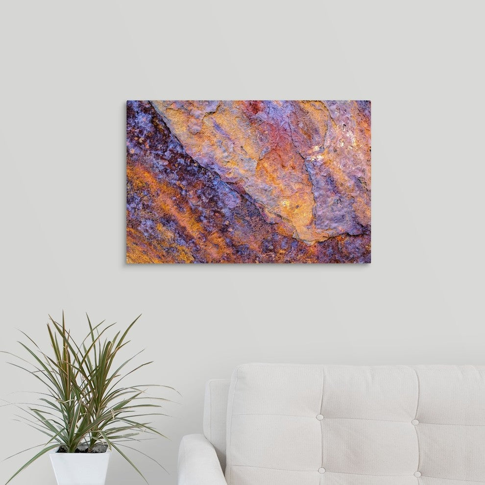 "Study in Fire" Wrapped Canvas Art Print, 24"x16"x1.5"