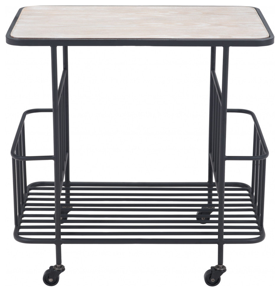 Argus Bar Cart Black