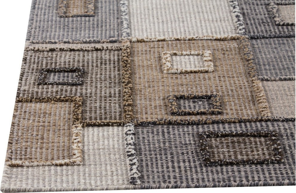 Khema8 Rug, Gray, 9''x12''