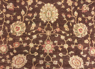 Peshawar Janiya Chocolate/Ivory Rug, 9'11"x13'9