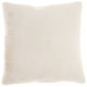 Mina Victory AP100 Throw Pillow, Beige, 20"X20"