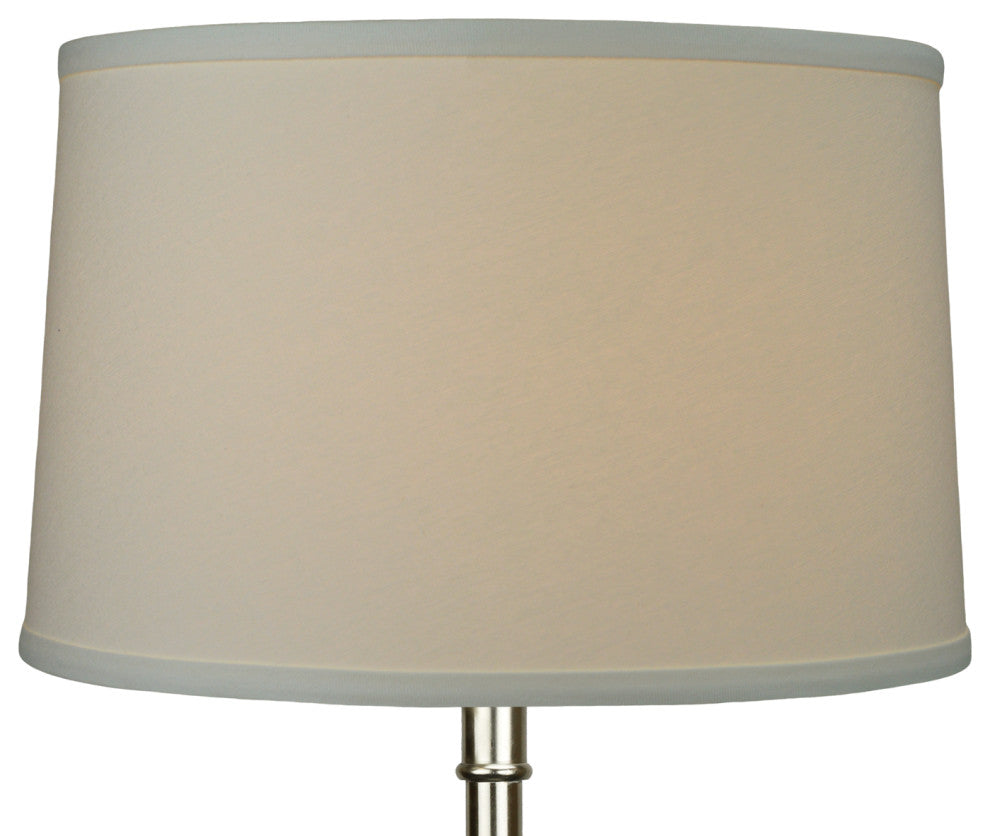 Fenchel Shades 13"x14"x9" Spider Attachment Empire Lamp Shade, Linen Cream
