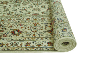Super Vintage Distressed Ercan Ivory/Beige Rug, 7'8 x 11'7