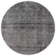 Ahgly Company Indoor Round Mid-Century Modern Area Rugs, 4' Round