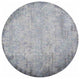 Nourison Twilight TWI05 8'' Round Slate Rug