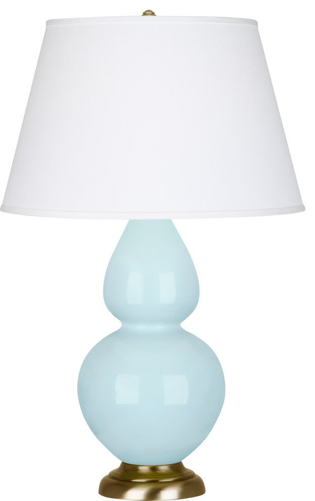 Double Gourd Table Lamp, Baby Blue