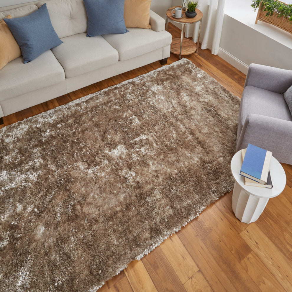 Weave & Wander Kelim Rug, Taupe, 2'6"x10'