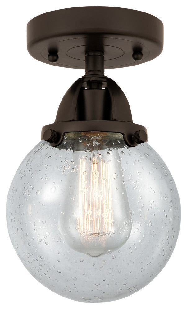 Beacon Semi-Flush Mount, Oil Rubbed Bronze, Seedy, Seedy