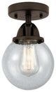 Beacon Semi-Flush Mount, Oil Rubbed Bronze, Seedy, Seedy