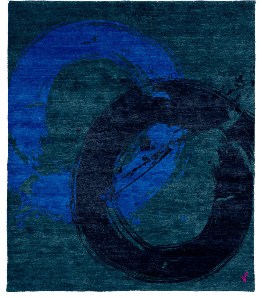 Sumiphage A Wool Hand Knotted Tibetan Rug, 10' Round