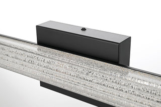 Home Living 16" Led Wall Sconce, Black