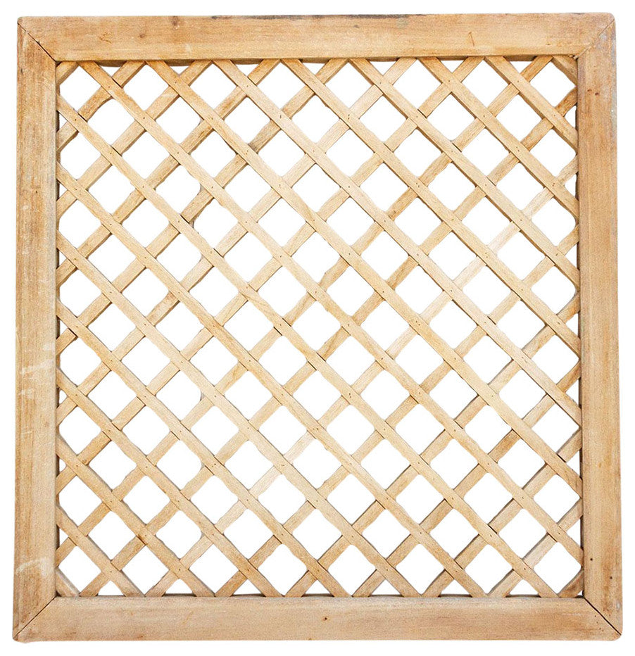 Large Criss-Cross Chinese Window