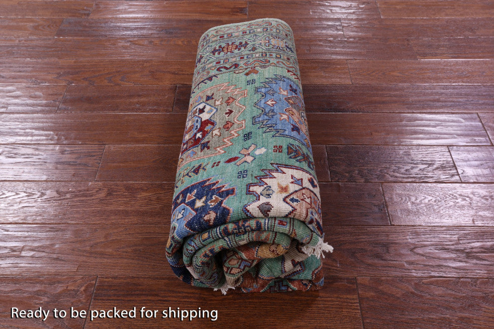 5' 0" X 6' 5" Fine Turkmen Ersari Handmade Rug Q11289