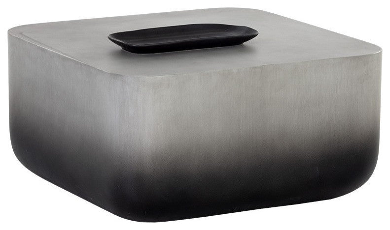 Strut Coffee Table, Black Ombre