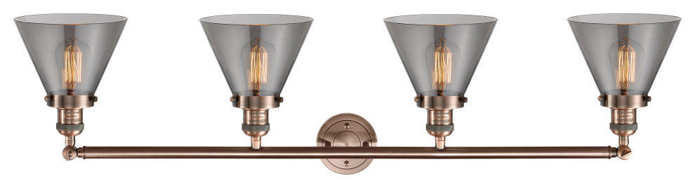 Innovations Lighting 215-Ac-S-G43 4 Light 43.75" Adjustable Bathroom Fixture
