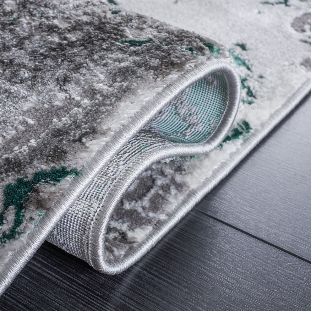 Safavieh Craft Collection CFT864J Rug, Grey/Green, 9' X 12'