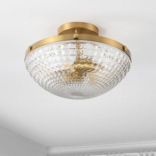 Safavieh Nienna Flush Mount Gold Base