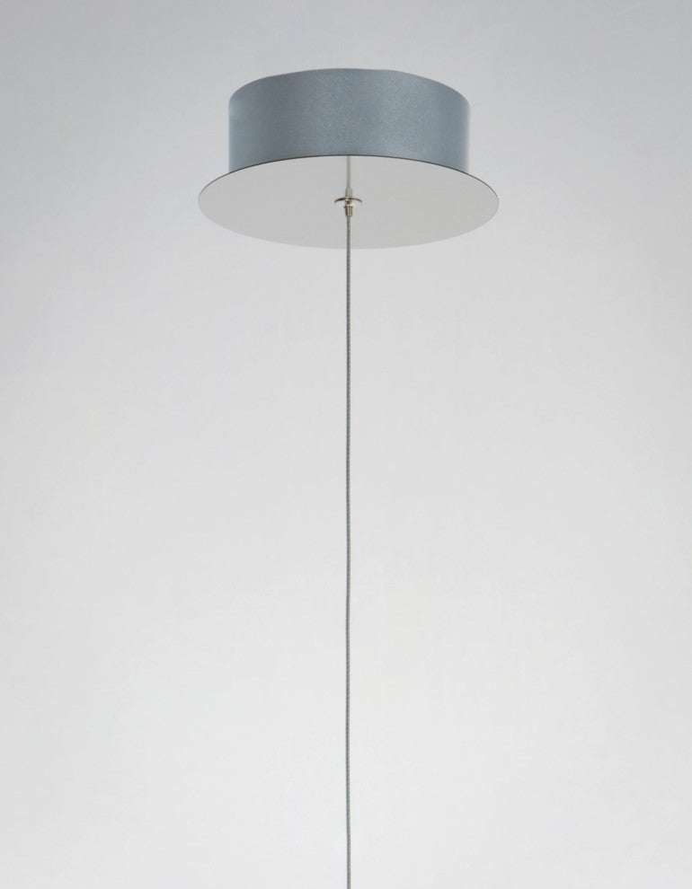 ET2 E24751 Reveal 3"W LED Mini Pendant - Satin Nickel / Satin Brass