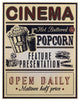 Cinema Themed Wall Art