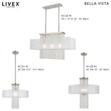 Livex Lighting Brushed Nickel 1-Light Ceiling Mount