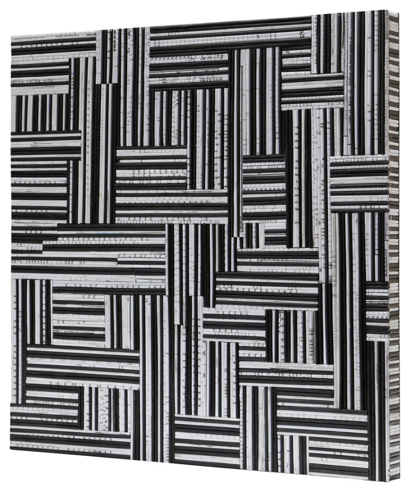 D-Bodhi Wall Deco, Black/White