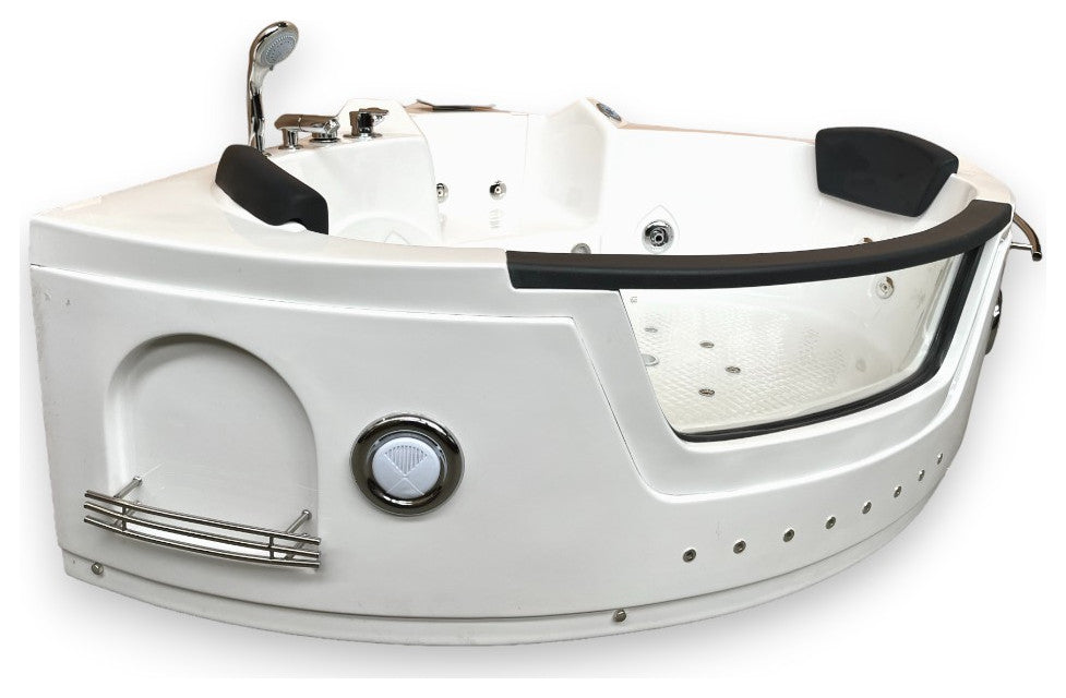 Whirlpool Bathtub 59"x59" Double Pump Heater, Santangels