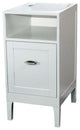 16" Cabinet, White Cabinet Only