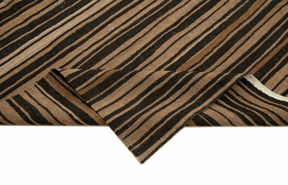 Rug N Carpet - Handwoven Turkish 8' 6'' x 10' 10'' Flatweave Wool Kilim Rug