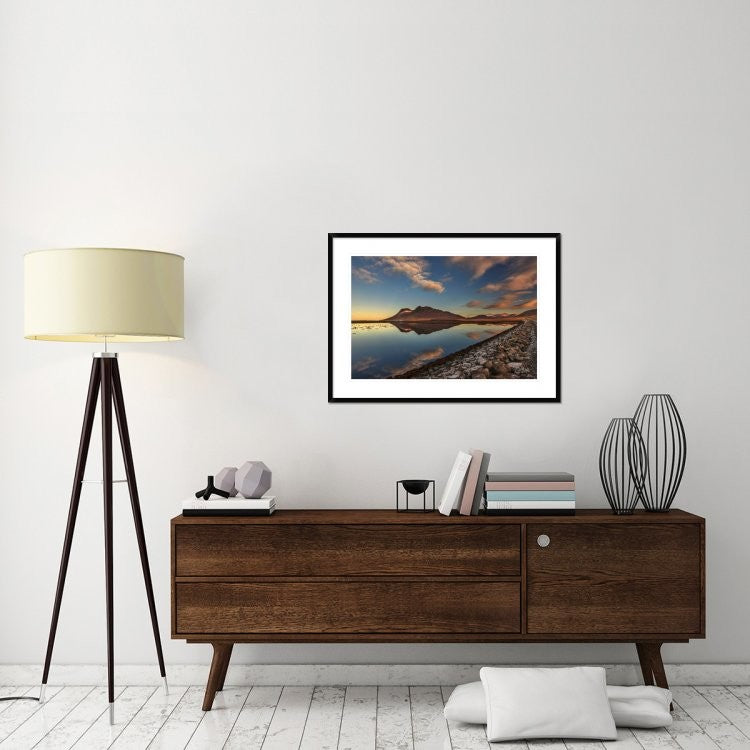 "Autumn Lights" Framed Digital Print by Brin Ingibergsson-Bragi, 38"x28"