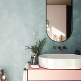 Horizon Hex Aguamarina Porcelain Floor and Wall Tile