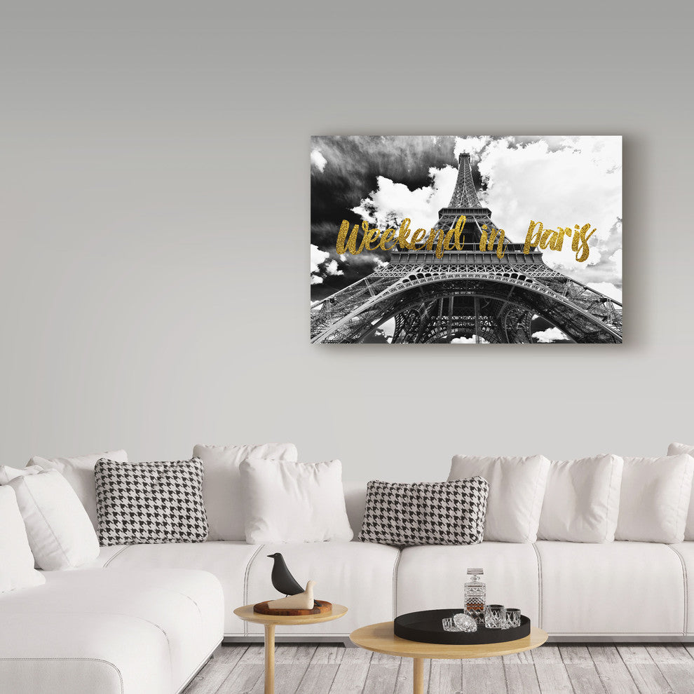 "Weekend in Paris Eiffel Tower" by Philippe Hugonnard, Canvas Art, 16"x24"