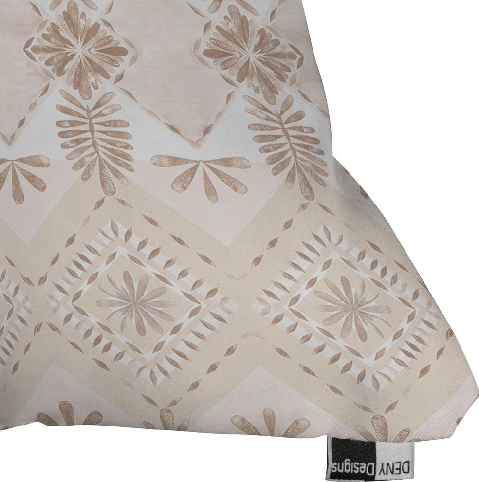 Dash and Ash Under The Willow Tree Throw Pillow, 16"x16"