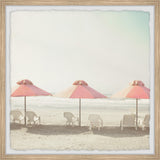 "Vacation Mode Activated" Framed Painting Print, 24x24