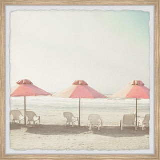 "Vacation Mode Activated" Framed Painting Print, 24x24