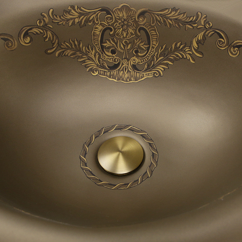 Nantucket Sinks St. Louis Italian Fireclay Vanity Sink