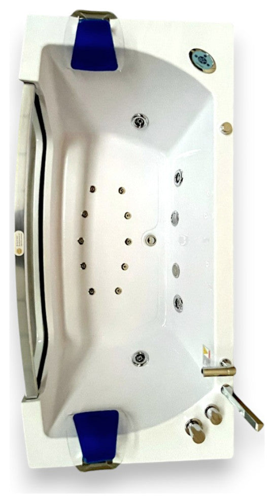 Hot Tub 71"x35" 2-Person Double Pump With Heater, Privilege