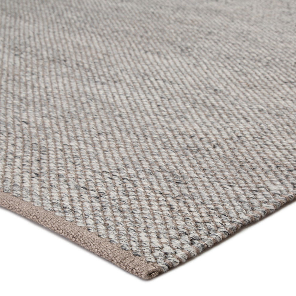 Jaipur Living Lamanda Indoor/ Outdoor Solid Taupe/ Gray Area Rug 4'X6'