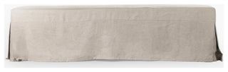 Sadie Bench, Natural Linen