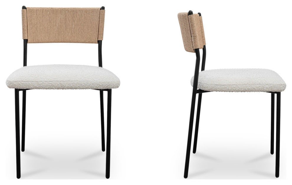 Foley Dining Chair White-Set of Two