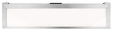 WAC Lighting LINE PRO 18"LED Edge Lit Task Light 3000K So' White, Aluminum