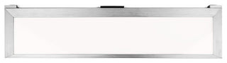 WAC Lighting LINE PRO 18"LED Edge Lit Task Light 3000K So' White, Aluminum