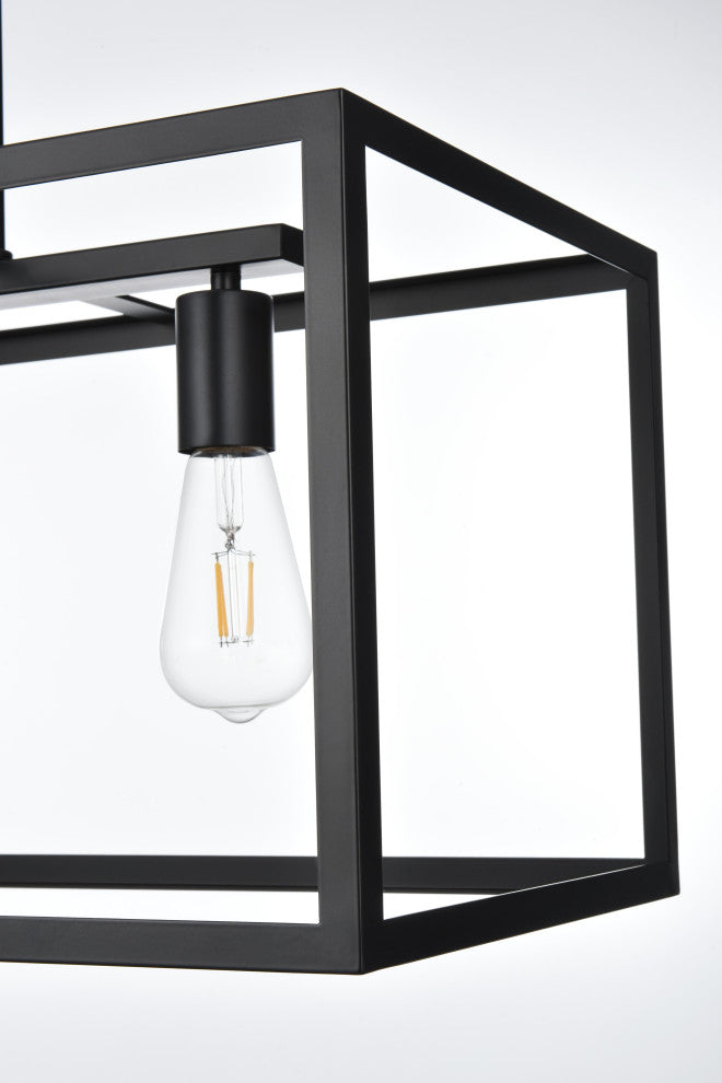 Home Living 30.5" Pendant, Black