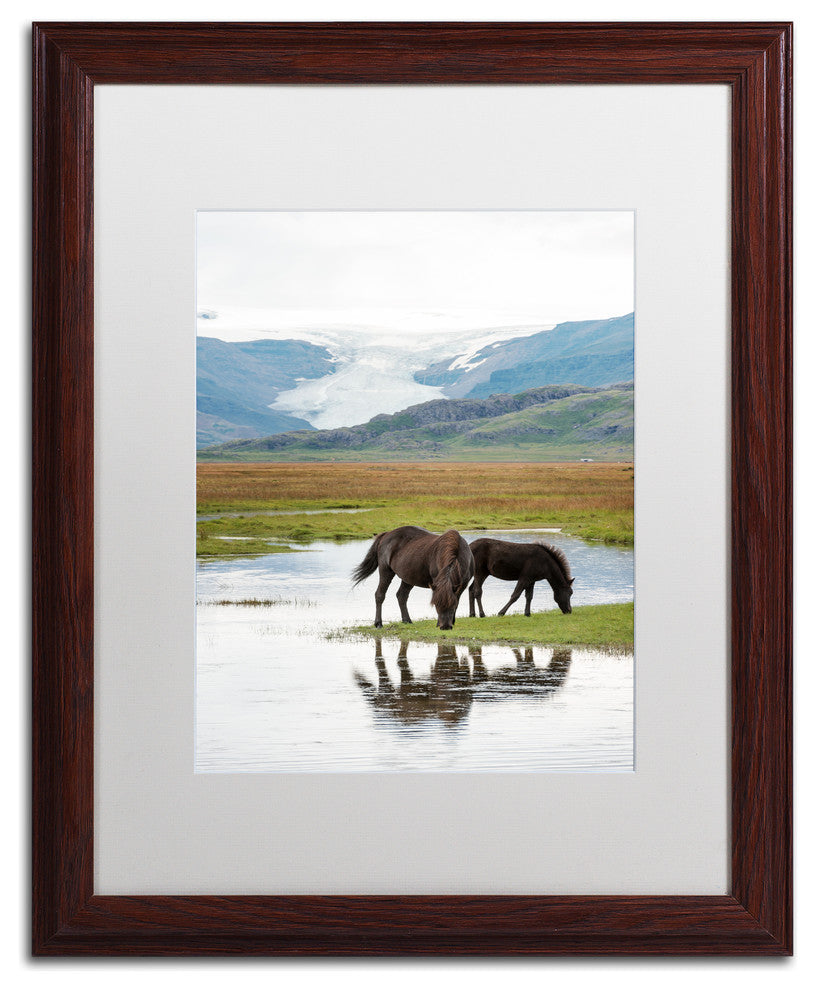 Philippe Sainte-Laudy 'The Time is Gone' Matted Framed Art