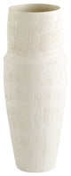 Leela Vase, White, Medium