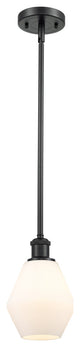 Innovations 516-1S-BK-G651-6-LED 1-Light Mini Pendant, Matte Black