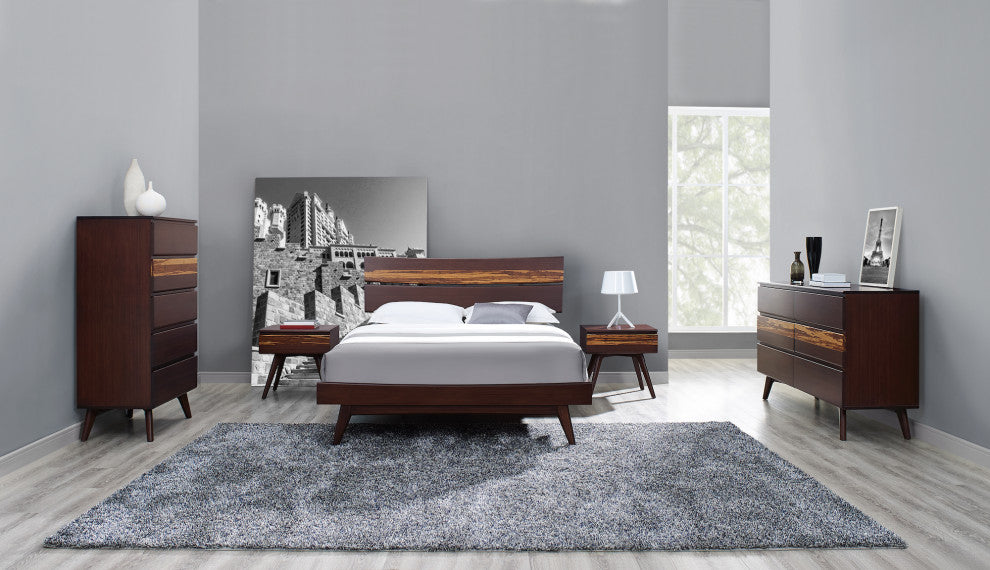 Azara Platform Bed, Queen