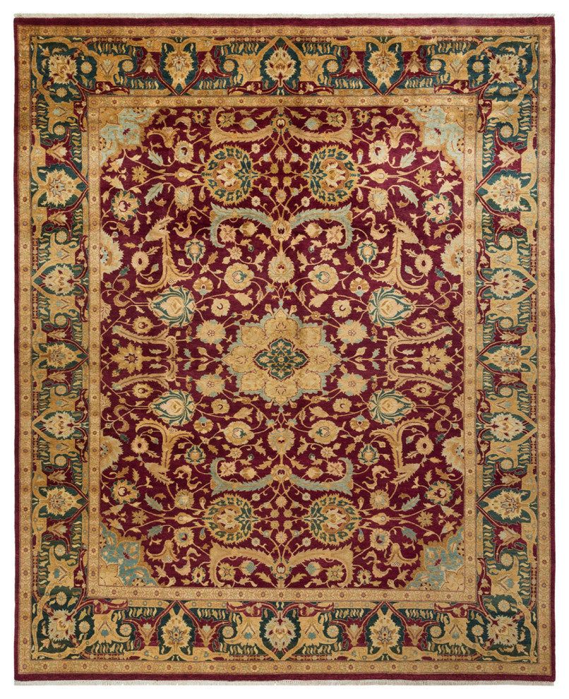 Mogul, One-of-a-Kind Hand-Knotted Area Rug Red, 8'2"x9'10"