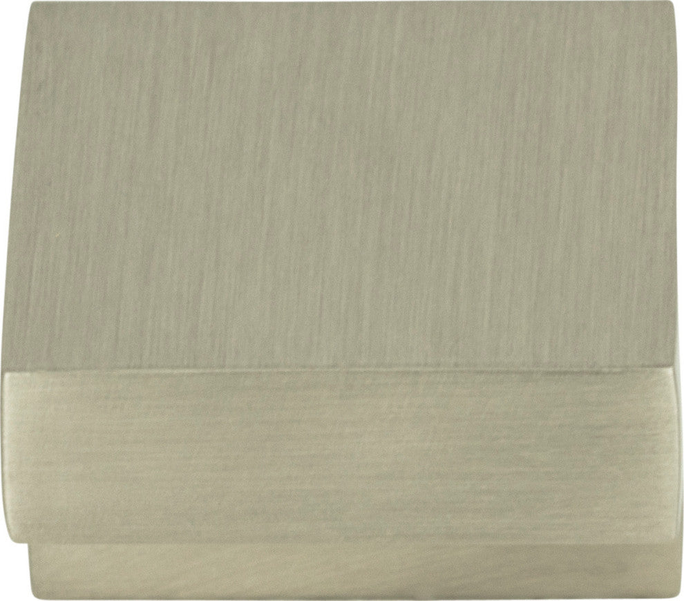 Atlas Homewares A865 Successi 1"L Finger Cabinet Pull - Brushed Nickel