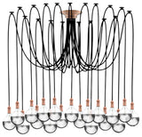 Black And Copper Lighting